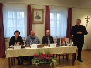Z leve direktorica LU Šentjur Jelka Godec, dr. Stane Granda, mag. Silvo Šinkovec in mag. Alojz Kačičnik